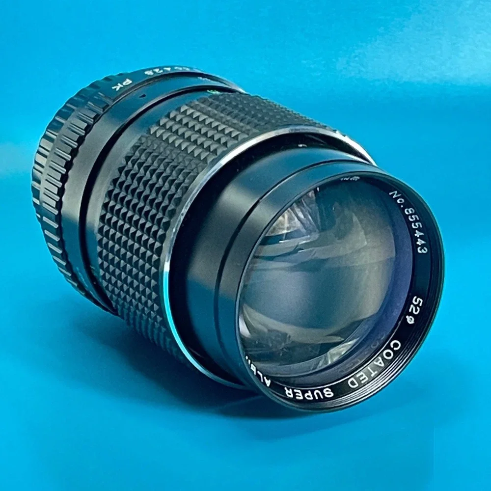 Albinar Super Coated Auto 135mm f/2.8 Lens for Pentax K PK Mount Vintage Prime